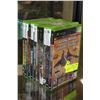 Image 1 : BUNDLE W/6 XBOX 360 & 4 XBOX GAMES INCL.