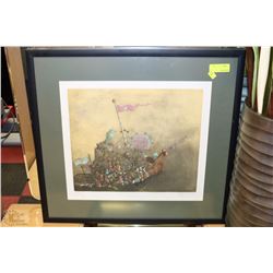 28 X 25" LTD ED 24/176 SIGNED PRINT