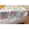 Image 1 : FLORAL QUEEN SIZE PILLOWTOP MATTRESS W/ BOXSPRING