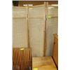 Image 1 : 3 PANEL BAMBOO ROOM DIVIDER