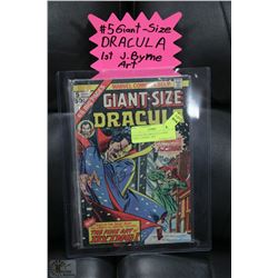 #5 GIANT SIZE DRACULA COMIC (FIRST J.BYRNE" ART