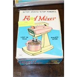 BATTERY OPERATED FOOD MIXER FROM 1960'S MADE IN