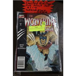 COMIC SET #1-4 WOLVERINE SAGA