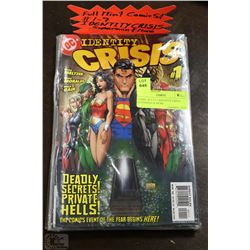 COMIC SET #1-7 IDENTITY CRISIS SUPERMAN & MORE