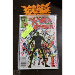 LIMITED EDITION FULL SET #1-4 XMEN &THE MICRONAUTS