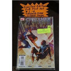 LIMITED EDITION FULL SET #1-6 SPIDERMAN CLONE SAGA