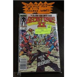 LIMITED EDITION FULL SET #1-9 SECRET WARS