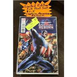 LIMITED EDITION FULL SET #1-5 CAPTAIN AMERICA