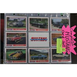 COMPLETE MUSTANG CARD SET
