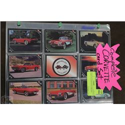 COMPLETE CORVETTE CARD SET