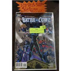 LIMITED EDITION FULL SET #1-3 BATMAN  BATTLE FOR