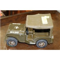 EARLY 60'S TONKA MILITARY JEEP