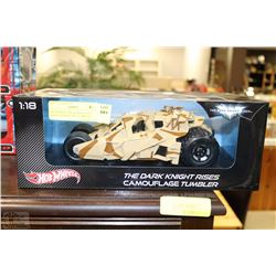 HOTWHEELS THE DARK KNIGHT RISES CAMOUFLAGE TUMBLER