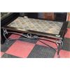 Image 1 : COFFEE TABLE CERAMIC TILE AND WOUGHT IRON
