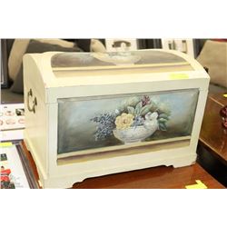 HANDPAINTED FLORAL CHEST