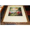 Image 1 : FRAMED WATER COLOR PICTURE FROM BOMBAY&CO