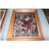 Image 1 : WOOD FRAMED NEEDLEPOINT PICTURE