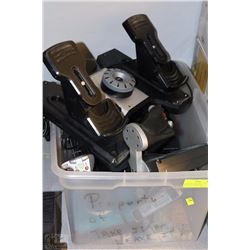 COMPUTER FLIGHT SIMULATOR WITH ALL CONTROLLERS