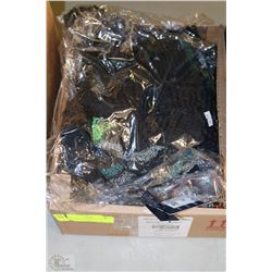 BOX WITH 4 NEW LONG SLEEVE BLOUSES SIZE XXL