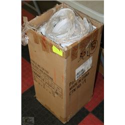 BOX WITH NEW 54PC BELTS ASSORTED SIZES