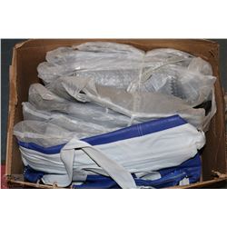 BOX WITH 10 NEW ASSORTED HANDBAGS /PURSES