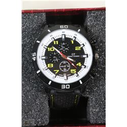 GT GRAND TOURING WATCH BLACK STRAP