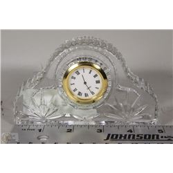 LEAD CRYSTAL CLOCK