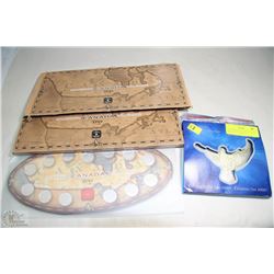 2 RCM MILLENIUM COIN SETS AND MILLENIUM STAMP SET