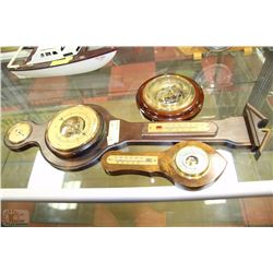 ESTATE COLLECTION OF 3 WEATHER METERS