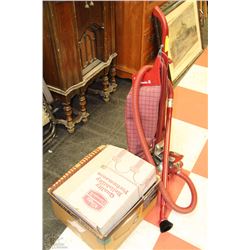 KIRBY UPRIGHT VACUUM WITH ALL ATTACHMENTS