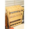 Image 1 : PAIR OF LARGE WOODEN BOTTLE CRATES