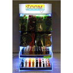 XOOM PRO LIGHT UP DISPLAY FULL WITH CELL CHARGERS