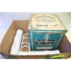 LARGE VINTAGE LONODN TIN PEEK FREANS BISCUIT TIN