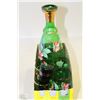 Image 1 : GREEN DECOMPRESSION GLASS DECANTER 4 GLASSES