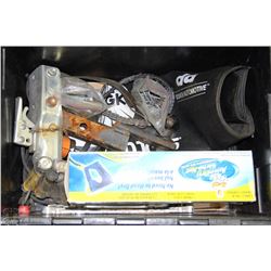 BLACK FOLD TOP BIN WITH AUTOMOTIVE