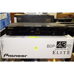 PIONEER BBP-43FD 3-D BLURAY PLAYER