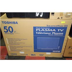 TOSHIBA 50" HI-DEF PLASMA TV