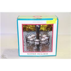 GATE UMBRELLA VOTIVE HOLDER INCL.