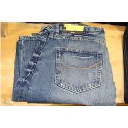 NEW BLUENOTES "JUSTIN" SLIM STRAIGHT JEANS 34/34