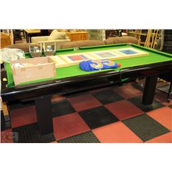 4X8 SLATE POOL TABLE WITH ACCESSORIES