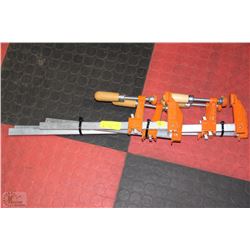 SET OF 4 - JORGENSEN ADJUSTABLE CLAMPS -