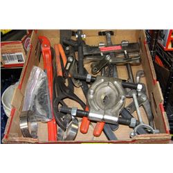 FLAT WITH SPECIALTY TOOLS, PULLERS, ETC.