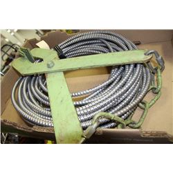 FLAT WITH 90'  LUMINEX LINE AND PALLET PULLER