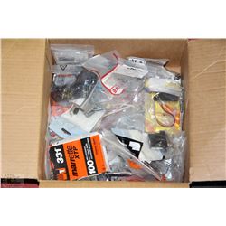 BOX OF ELECTRICAL CONNECTORS