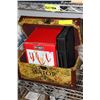Image 1 : DECORATIVE BOX WITH NEW WINE GLASSES AND THE