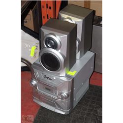 DURABRAND 5 CD CHANGER HOME THEATER WITH SPEAKERS