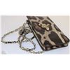 Image 1 : NEW GUESS CHIT CHAT MINI PURSE LEOPARD PRINT