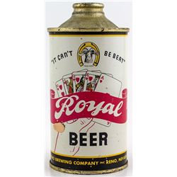 Royal Beer Cone Top Beer Can