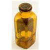 Image 1 : Large Amber Poison Bottle
