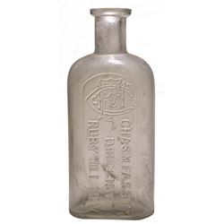 Chas. M. Fassitt, Druggist Bottle